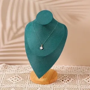 High-Grade Solid Wood Necklace Display Stand Neck Neck Model Necklace Stand Neck Model Display Stand Stall Storage Special Stand